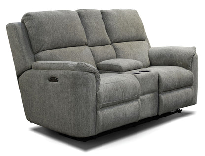 EZ Motion - EZ8K00H - Double Reclining Loveseat, Power Tilt Headrest