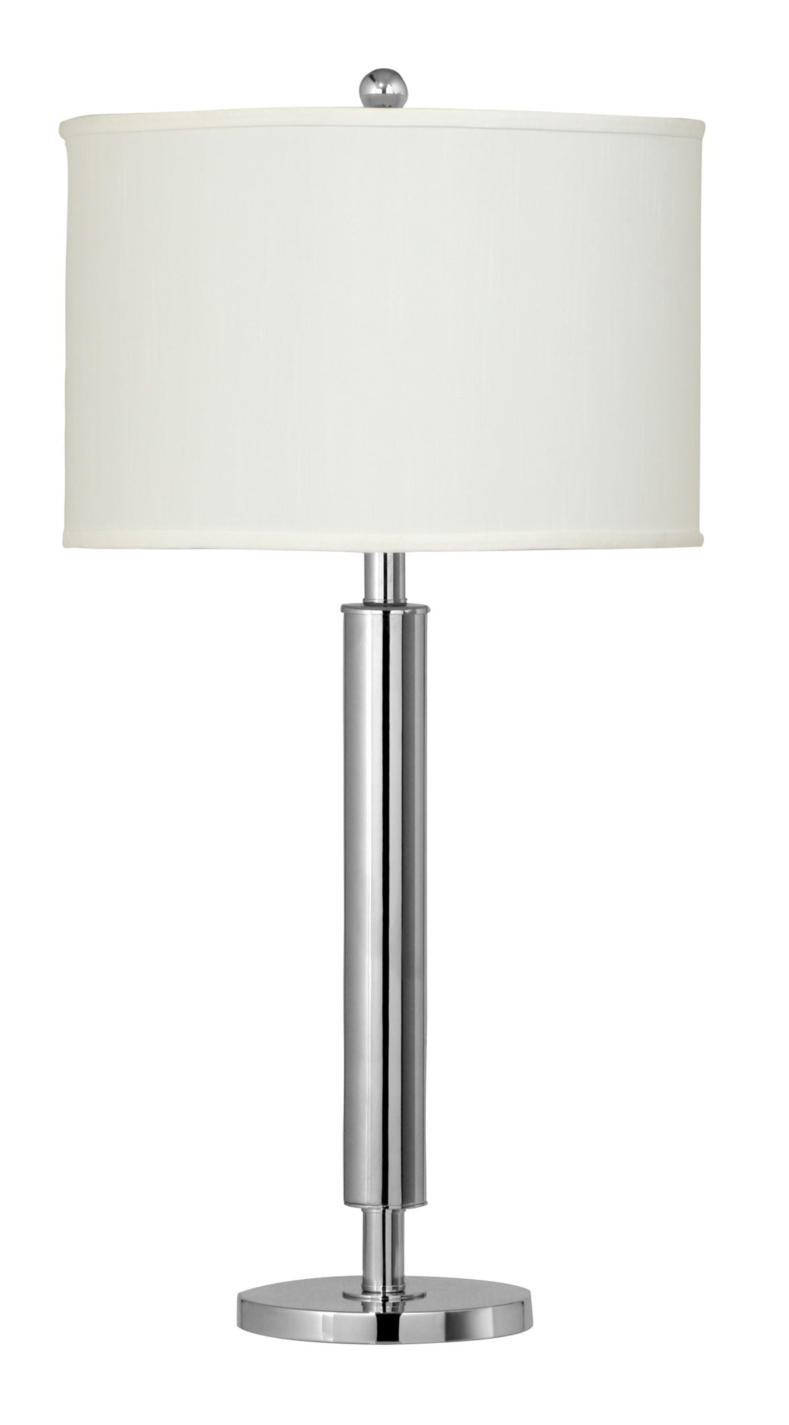 Hotel - 30" Height Metal Table Lamp - Chrome