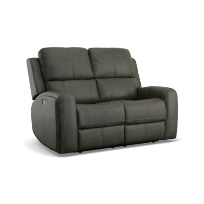 Linden - Power Reclining Loveseat With Power Headrests & Lumbar