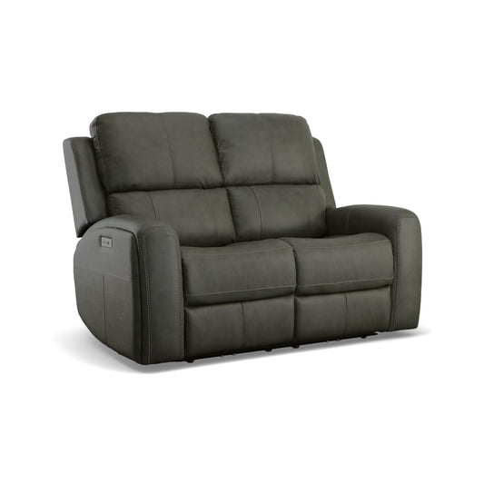 Linden - Power Reclining Loveseat With Power Headrests & Lumbar