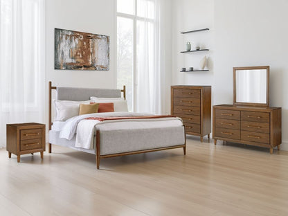 Lyncott - Upholstered Bed