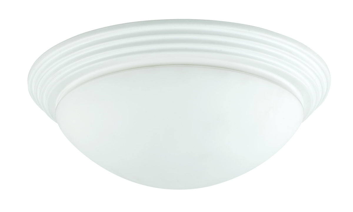 4.5" Height Ceiling Lamp - White - 60W x 2