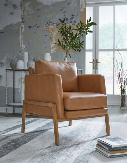 Numund - Accent Chair - Caramel