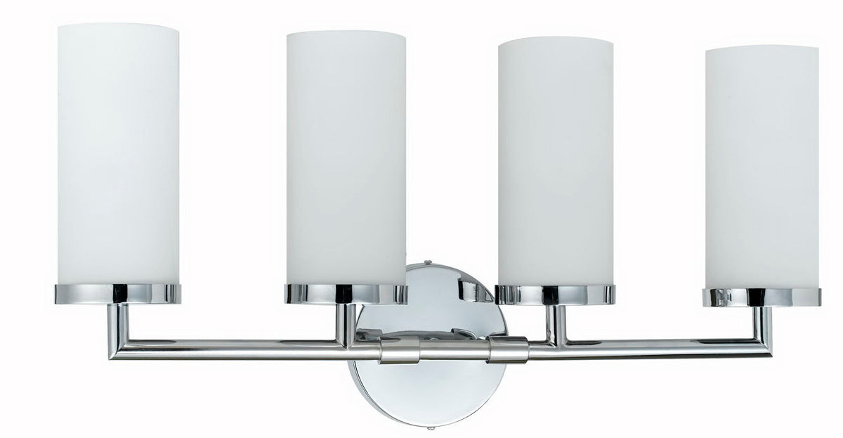 12" Height Metal Vanity Light - Chrome