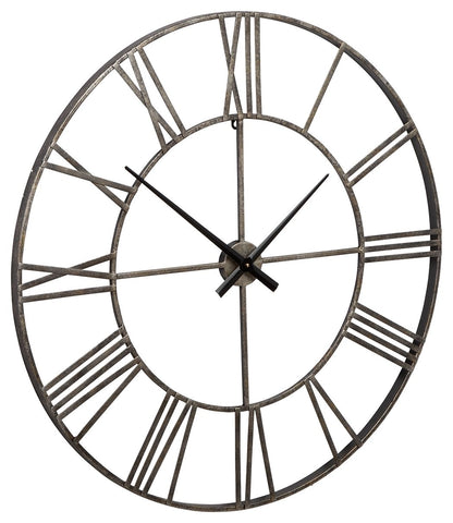 Paquita - Wall Clock - Antique Silver