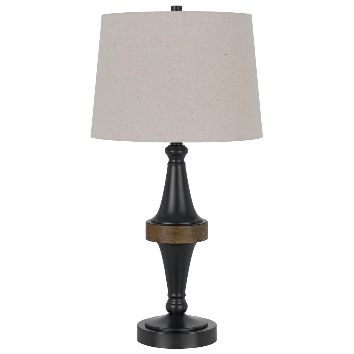 Arbor - 30" Height Metal Table Lamp - Dark Bronze / Walnut Brown