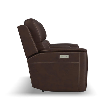 Henry - Power Reclining Loveseat With Console & Power Headrests & Lumbar
