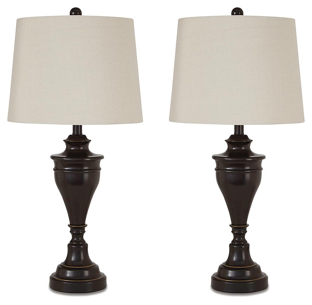 Darlita - Metal Table Lamp (Set of 2) - Bronze Finish