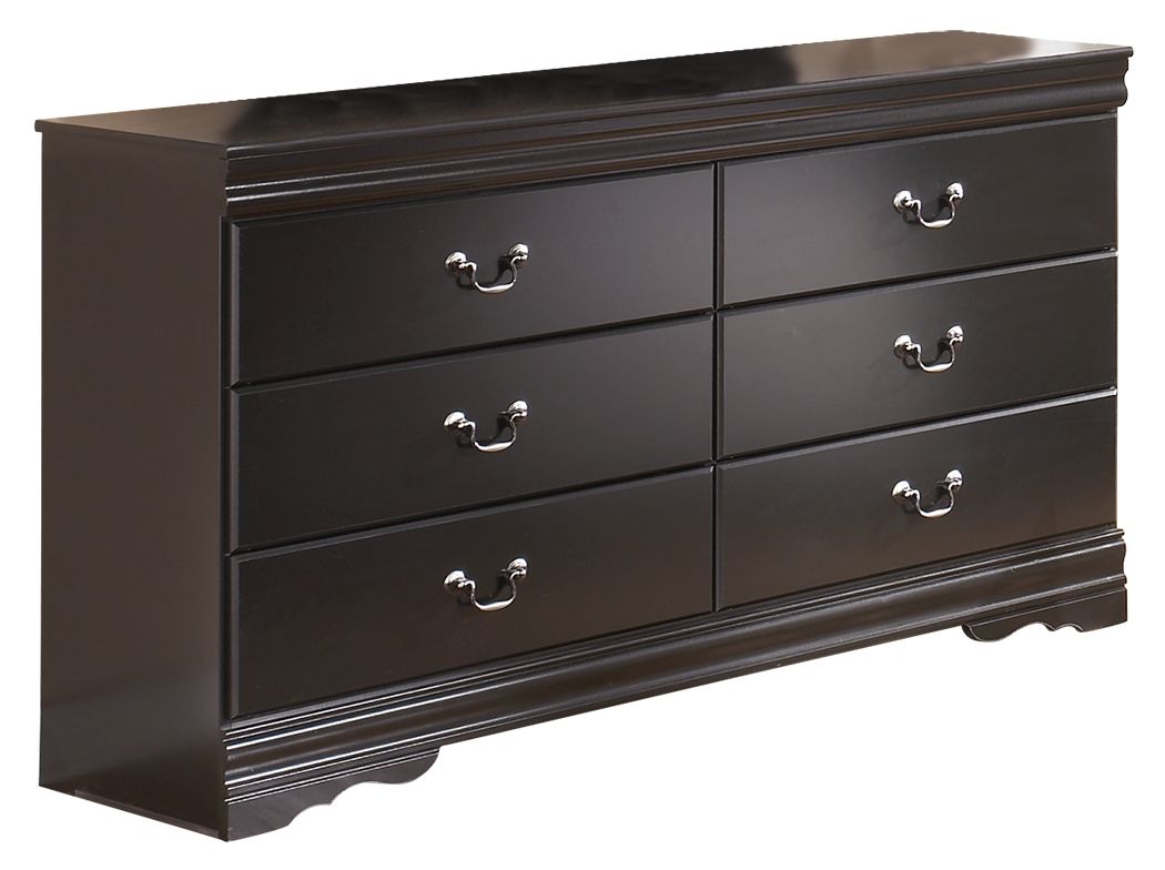 Huey Vineyard - Six Drawer Dresser - Black